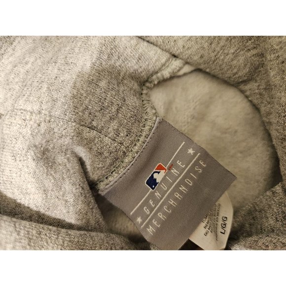 Tampa Bay Rays Mlb Gray Hoodie Sweatshirt Mens Size L Gray - Picture 3 of 5